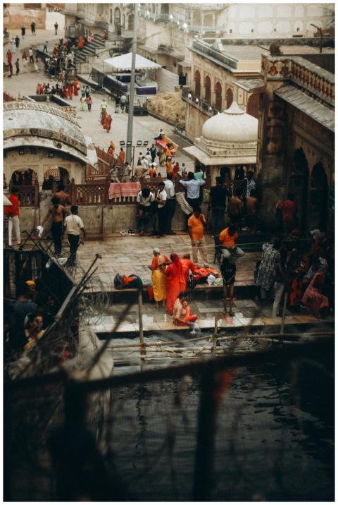 Vibrant Religious Ritual Historic