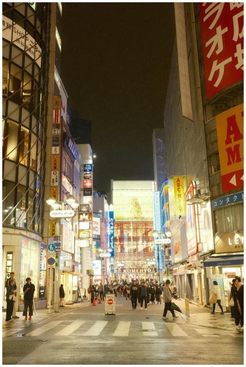 Vibrant Nightlife Tokyo S