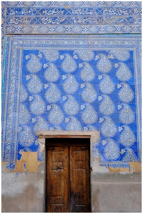 Beautiful Persian architecture featuring intricate