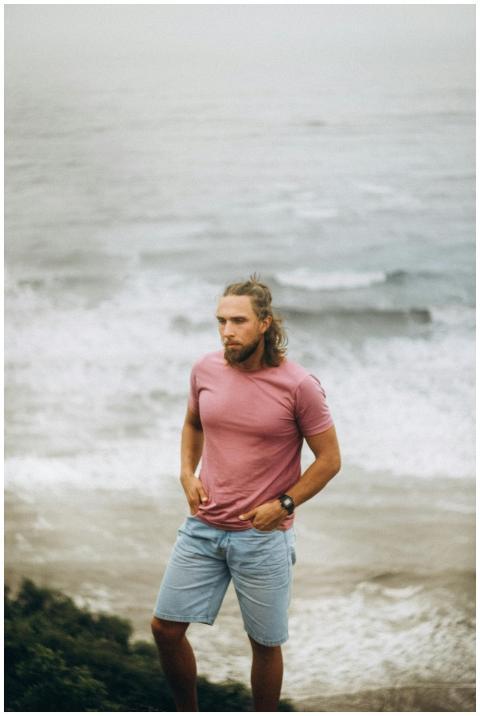 Casual Beachwalk Ocean Summer