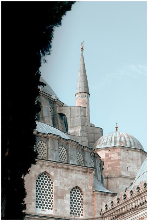 Free stock photo of a mosque, date, istanbul