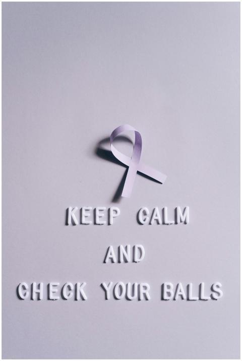 Light pink ribbon on a light background with quote