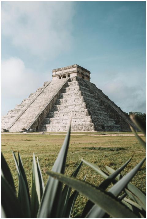 Explore the iconic El Castillo pyramid at Chichen