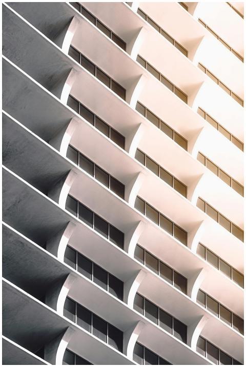 A captivating perspective of a modern, futuristic