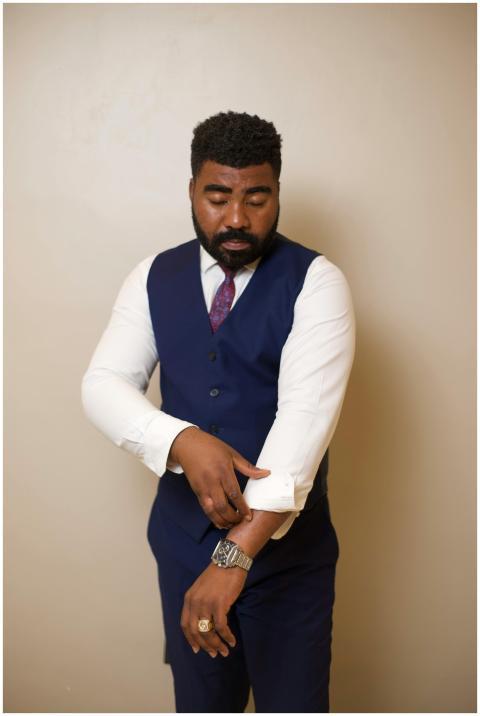 Free stock photo of africanmen, beard, blazer