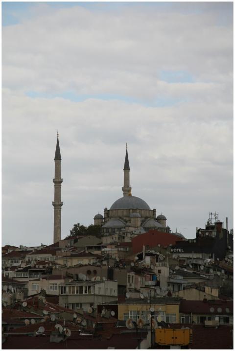 Scenic Istanbul Skyline Suleymaniye