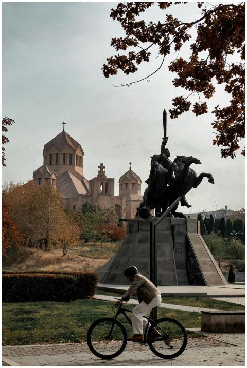 Scenic view of Saint Gregory the Illuminator Cathe