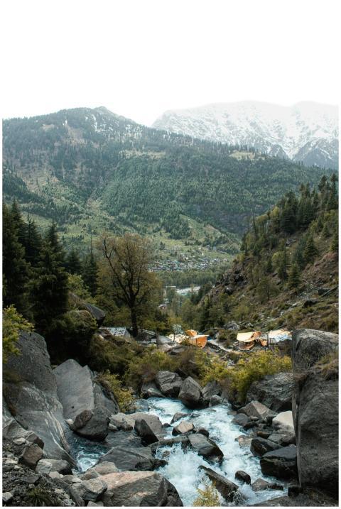 Scenic Mountain Valley River