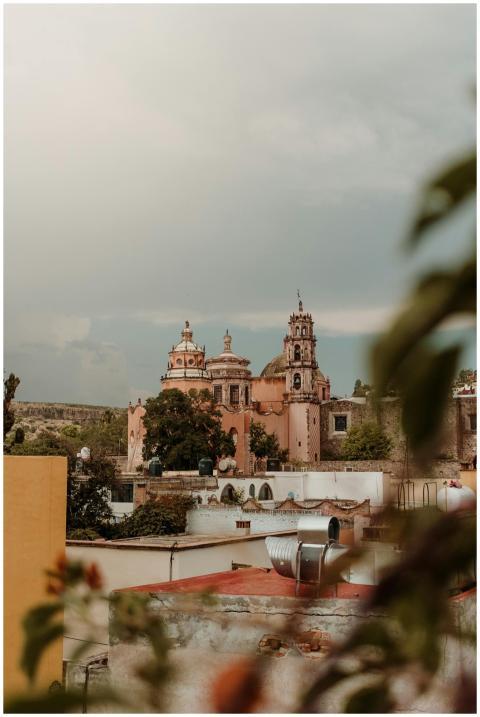 Charming view of San Miguel de Allende's iconic ch