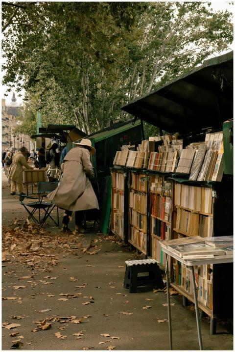 Explore the quaint book stalls along the Seine Riv