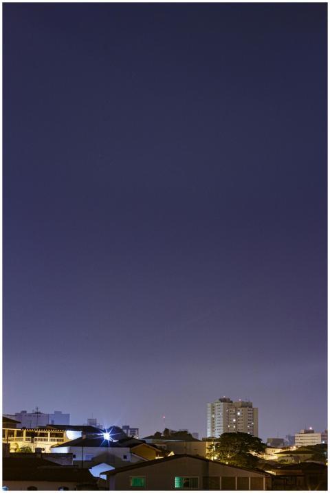 From below of contemporary residential building ex