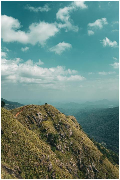 Stunning landscape view of Ella Rock, showcasing t