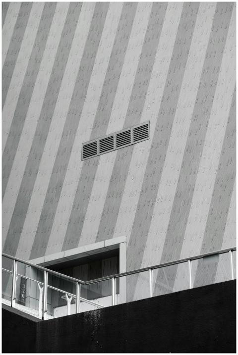 Contemporary architectural detail in Shilin Distri