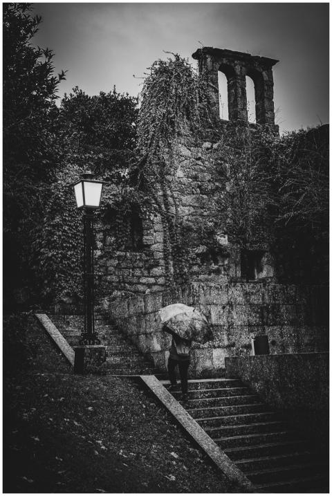 Moody Night Walk Old