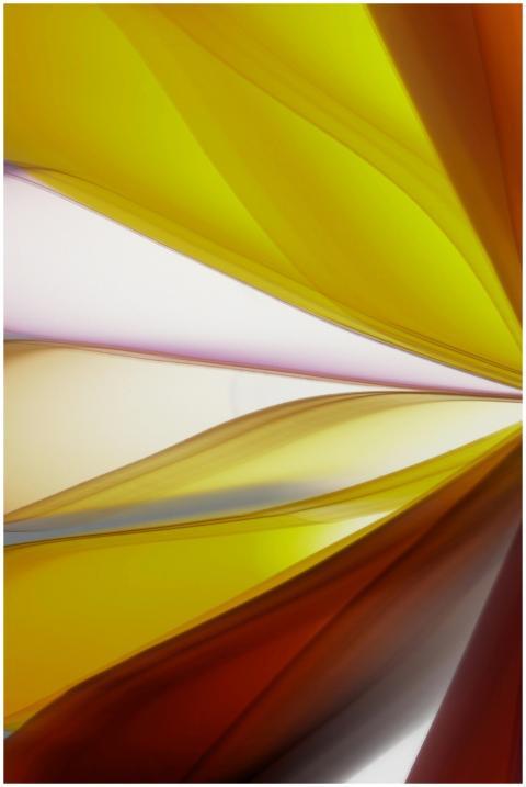 Vibrant abstract image showcasing colorful waves o