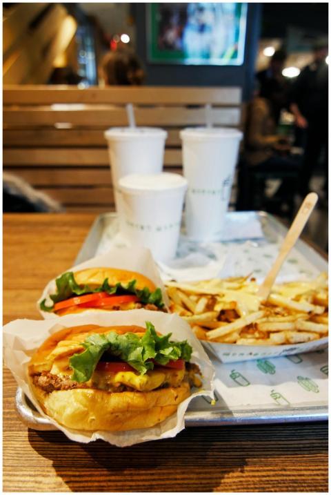 Savor a mouth-watering burgers and fries combo wit