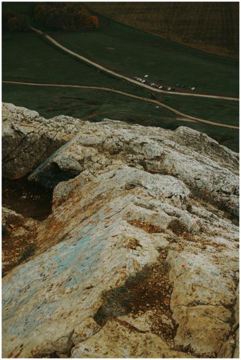 Breathtaking view from a rocky cliff in Bashkortos