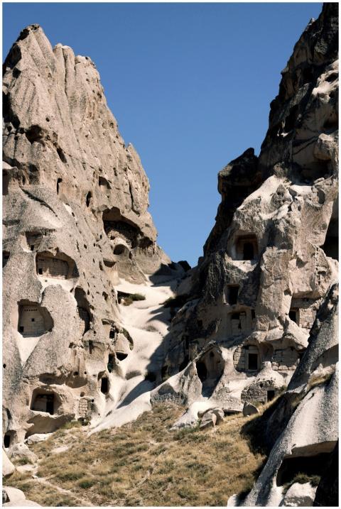 Explore the unique rock formations and ancient dwe