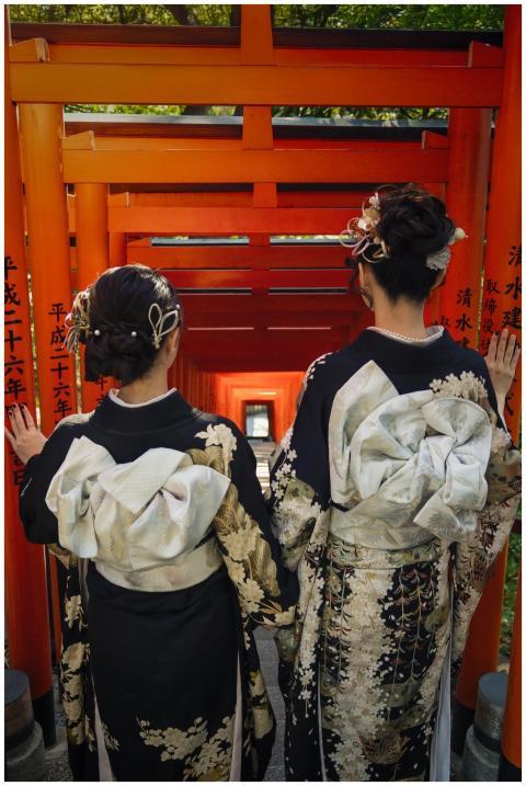 Free stock photo of japan, kimono, shrine