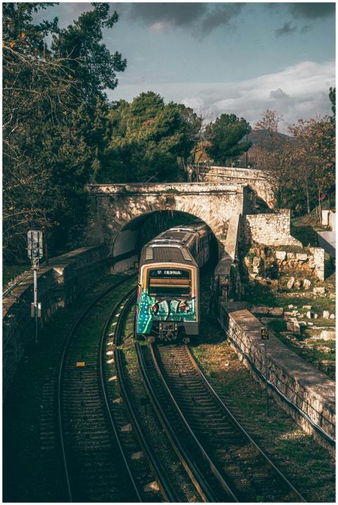 Free stock photo of athens, greece, train