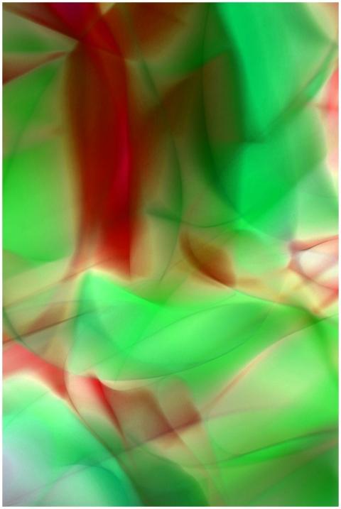 Colorful abstract light art with vibrant hues of g