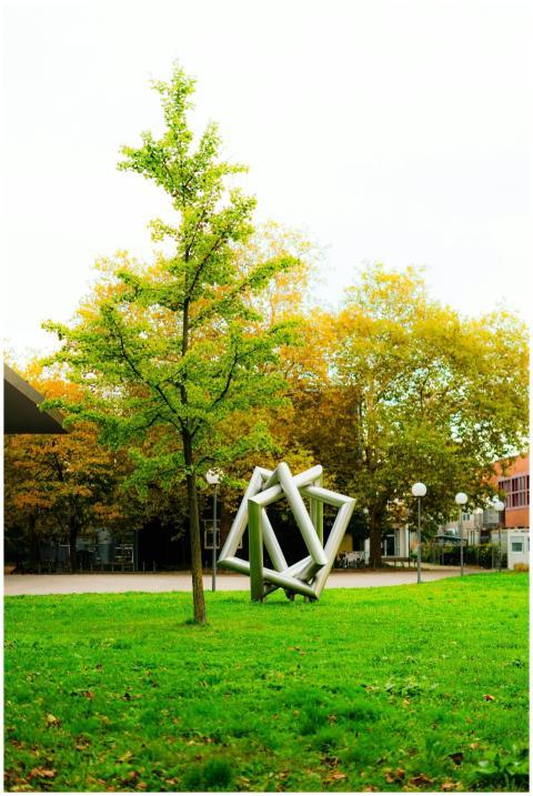 Free stock photo of metallic sculpture