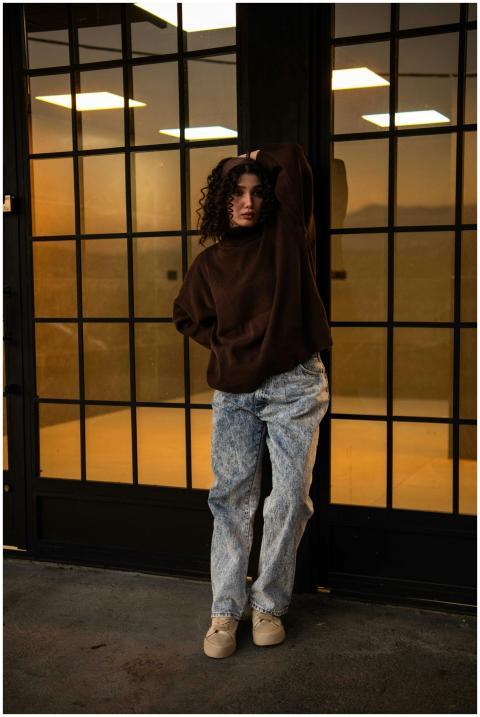 Young Woman Posing Front