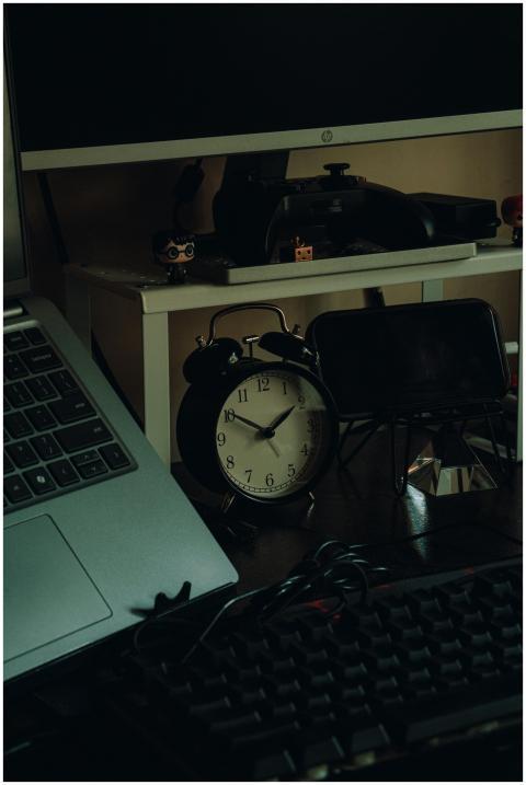 Free stock photo of alarm clock, analog clock, ant