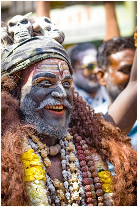 Captivating portrait of a man in traditional attir