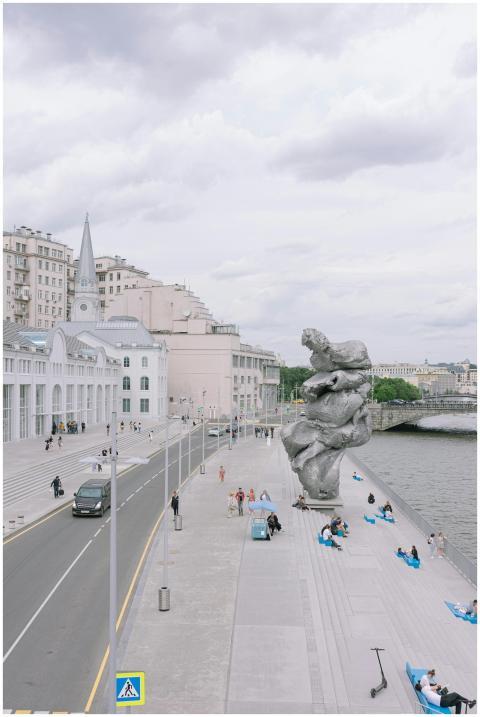 Explore Moscow's urban charm with riverside views