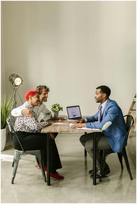 A professional financial advisor discusses options