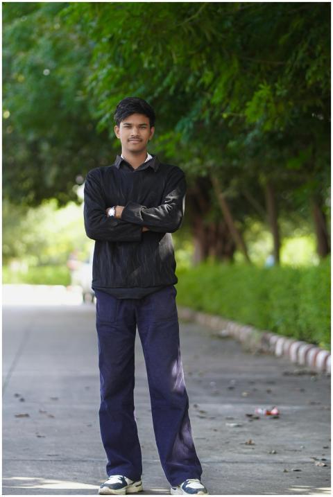Confident Young Man Standing
