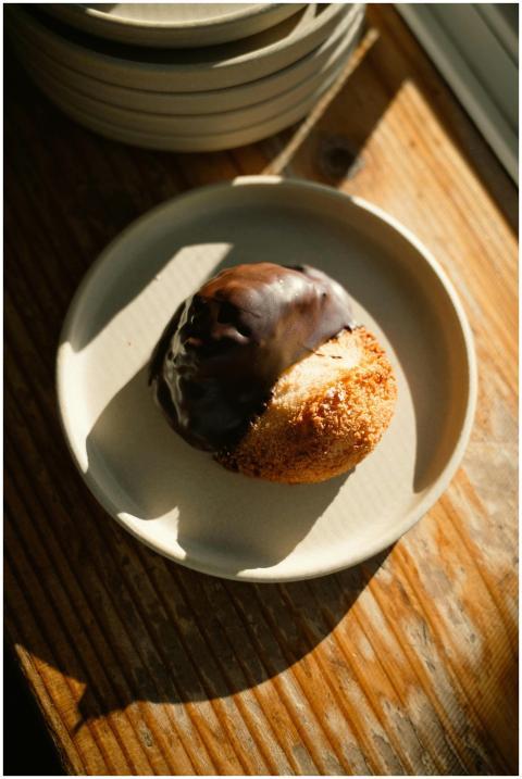 Chocolate Dipped Cookie Rustic