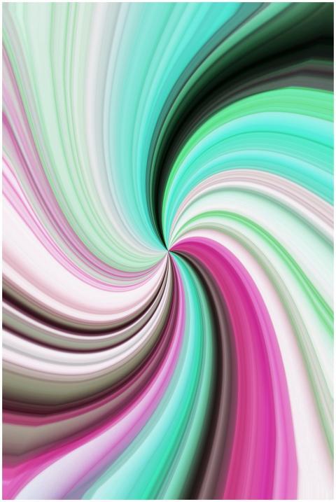An artistic abstract swirl featuring pastel colors