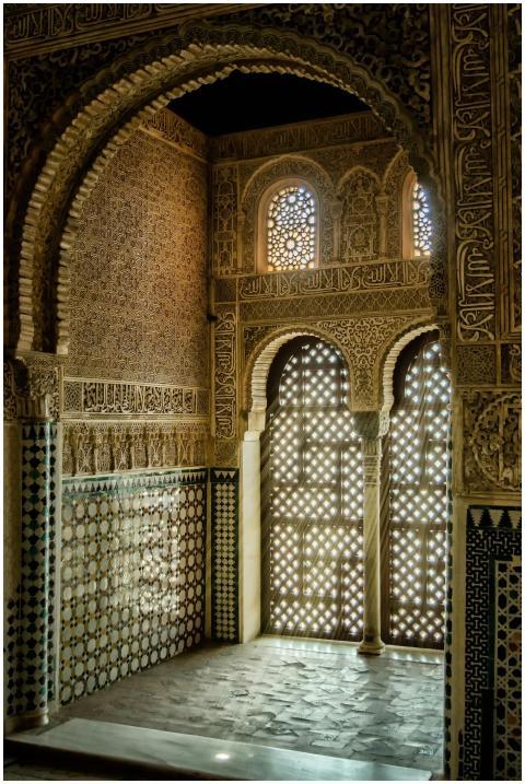 Stunning Moorish architectural design inside the A