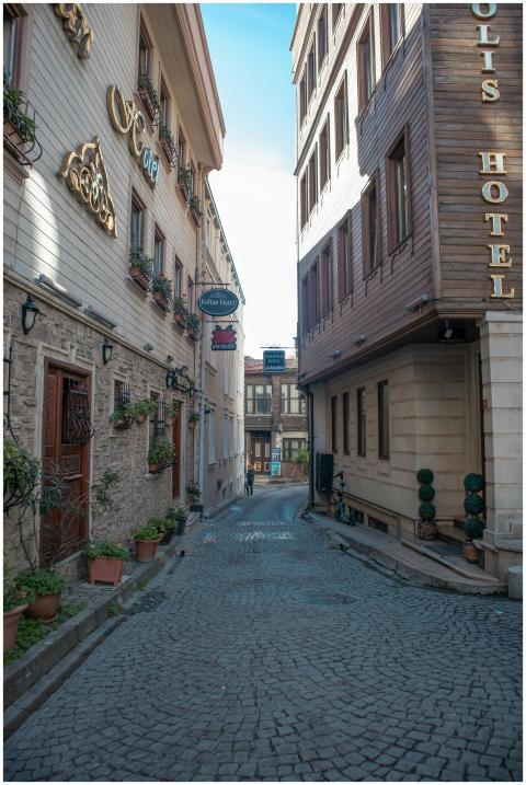 Explore the quaint cobblestone streets of Istanbul