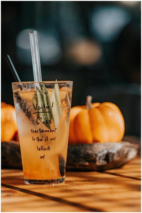 Autumn Pumpkin Spice Cocktail