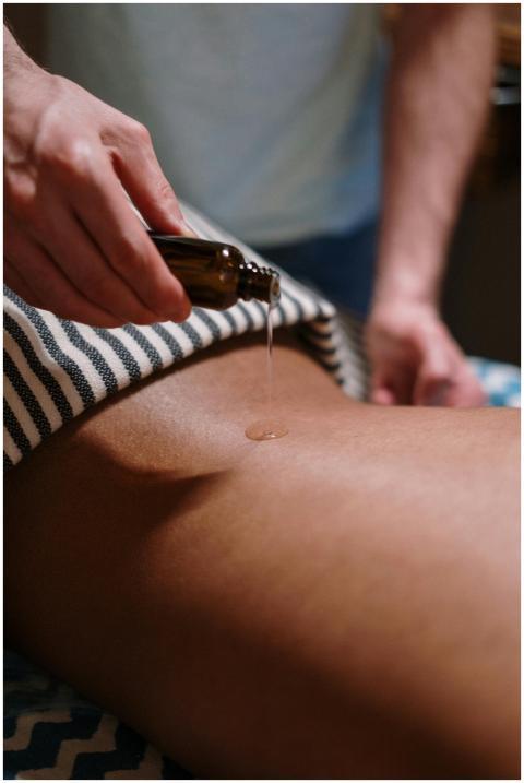 Experience tranquility with a soothing oil massage