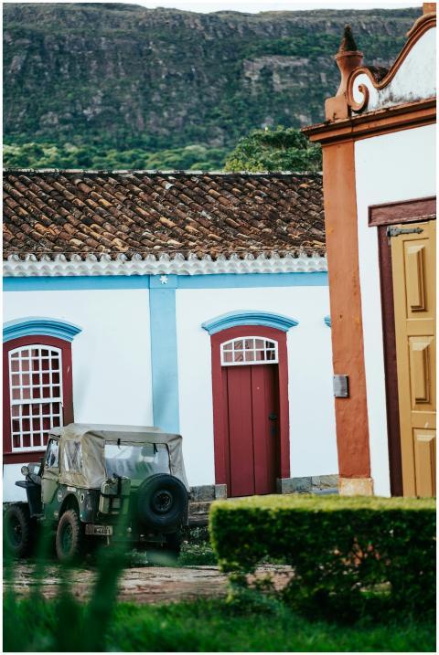 Charming colonial architecture in Tiradentes with