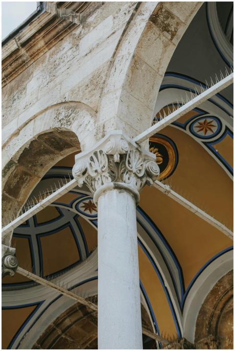 Decorative Architecture Ornate Columns