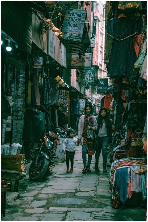 Explore the vibrant streets of Kathmandu with bust