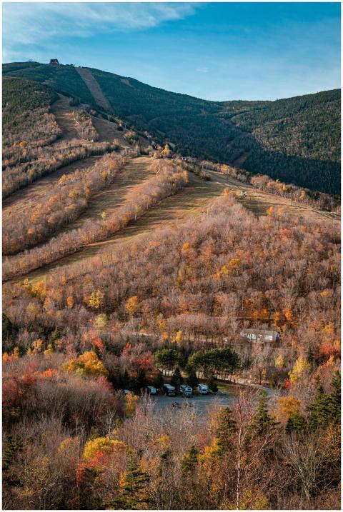 Stunning autumn landscape featuring vibrant foliag