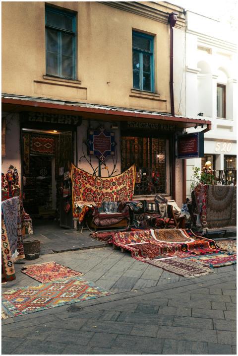 Colorful Carpet Shop Tbilisi