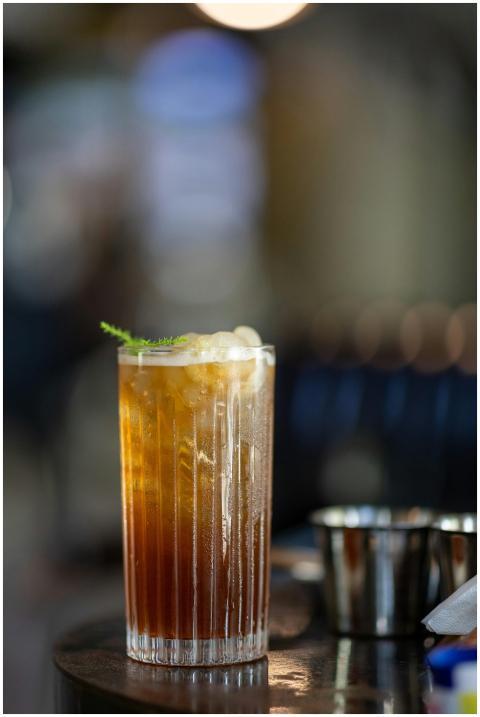 Refreshing Iced Tea Cafe