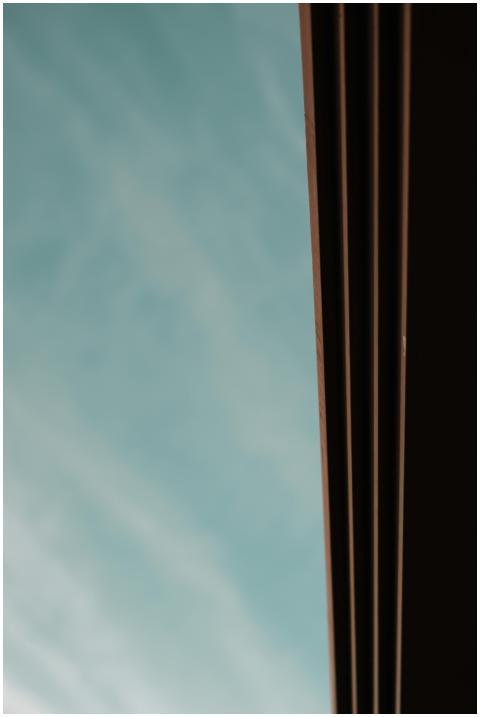 Minimalist abstract photo of a modern structure ag