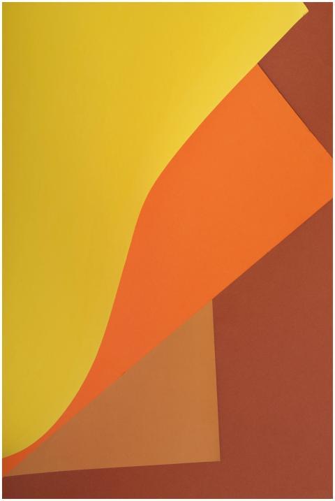 Bright abstract composition featuring overlapping