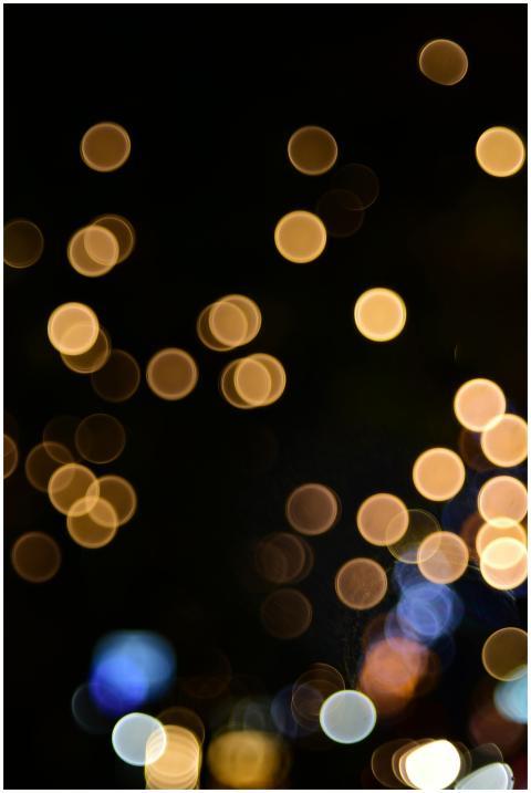 Abstract Bokeh Light Spots