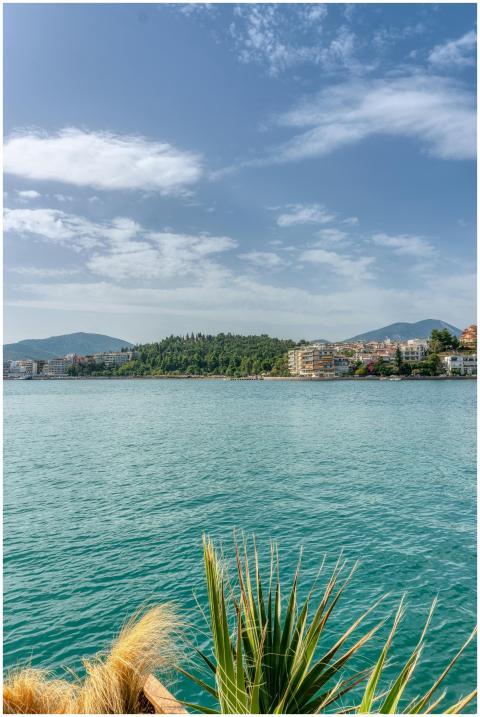 Stunning seascape in Χαλκίδα, Greece, featuring se