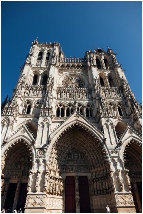 Explore the intricate architecture of Amiens Cathe