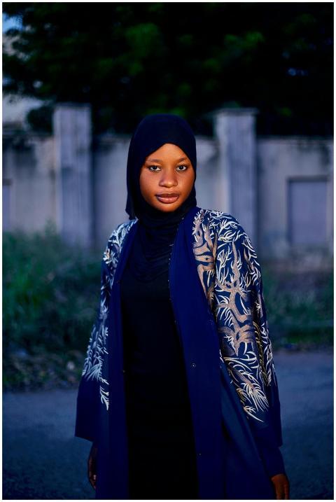 Elegant Portrait Woman Traditional